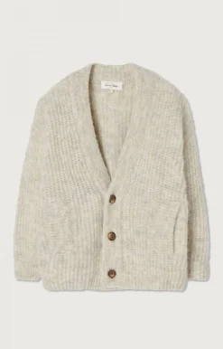 American Vintage Kid'S Cardigan East Powder Snow Melange Cheap