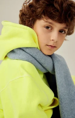 American Vintage Kid'S Hoodie Izubird Neon Yellow Clearance