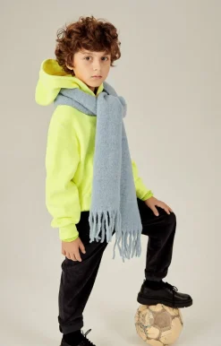 American Vintage Kid'S Hoodie Izubird Neon Yellow Clearance