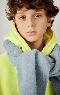 American Vintage Kid'S Hoodie Izubird Neon Yellow Clearance