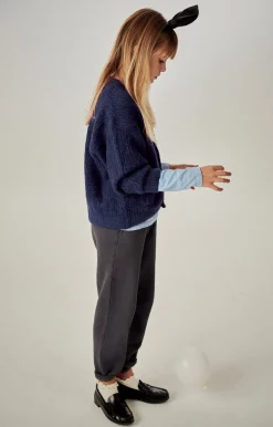 American Vintage Kid'S Joggers Izubird Carbon Vintage Shop