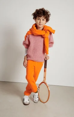 American Vintage Kid'S Joggers Izubird Vintage Mandarin Cheap