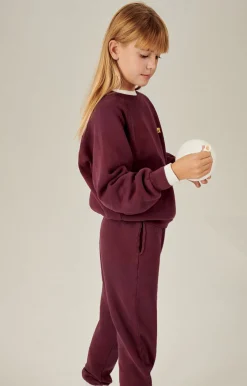 American Vintage Kid'S Joggers Izubird Vintage Burgundy Cheap