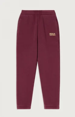 American Vintage Kid'S Joggers Izubird Vintage Burgundy Cheap