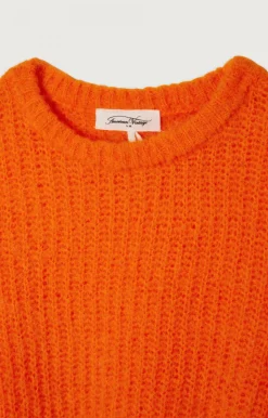 American Vintage Kid'S Jumper East Fluorescent Orange Discount