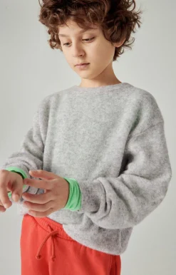 American Vintage Kid'S Jumper Razpark Polar Melange Outlet
