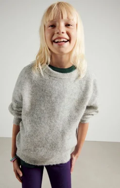 American Vintage Kid'S Jumper Razpark Polar Melange Outlet