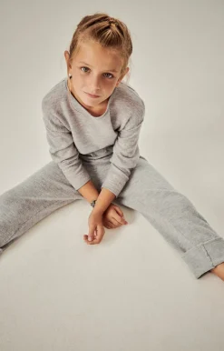 American Vintage Kid'S Jumper Zyrobow Heather Grey New