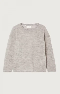 American Vintage Kid'S Jumper Zyrobow Heather Grey New