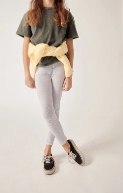 American Vintage Kid'S Leggings Massachusetts Heather Grey Fashion