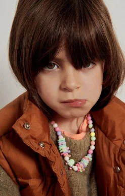 American Vintage Kid'S Padded Jacket Zidibay Gingerbread Sale