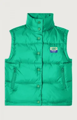 American Vintage Kid'S Padded Jacket Zidibay Emerald Hot