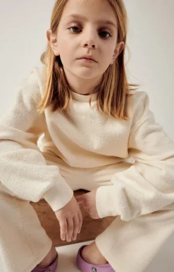 American Vintage Kid'S Sweatshirt Bobypark Ecru Flash Sale
