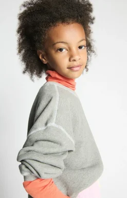American Vintage Kid'S Sweatshirt Gupcity Heather Grey Best Sale