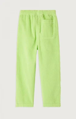 American Vintage Kid'S Trousers Padow Vintage Fluorescent Yellow Clearance