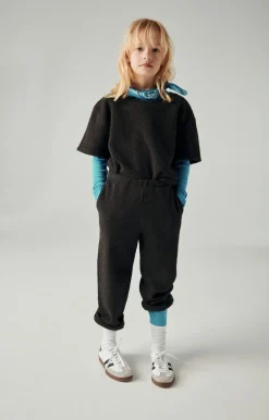 American Vintage Kid'S T-Shirt Bobypark Charcoal Melange Outlet