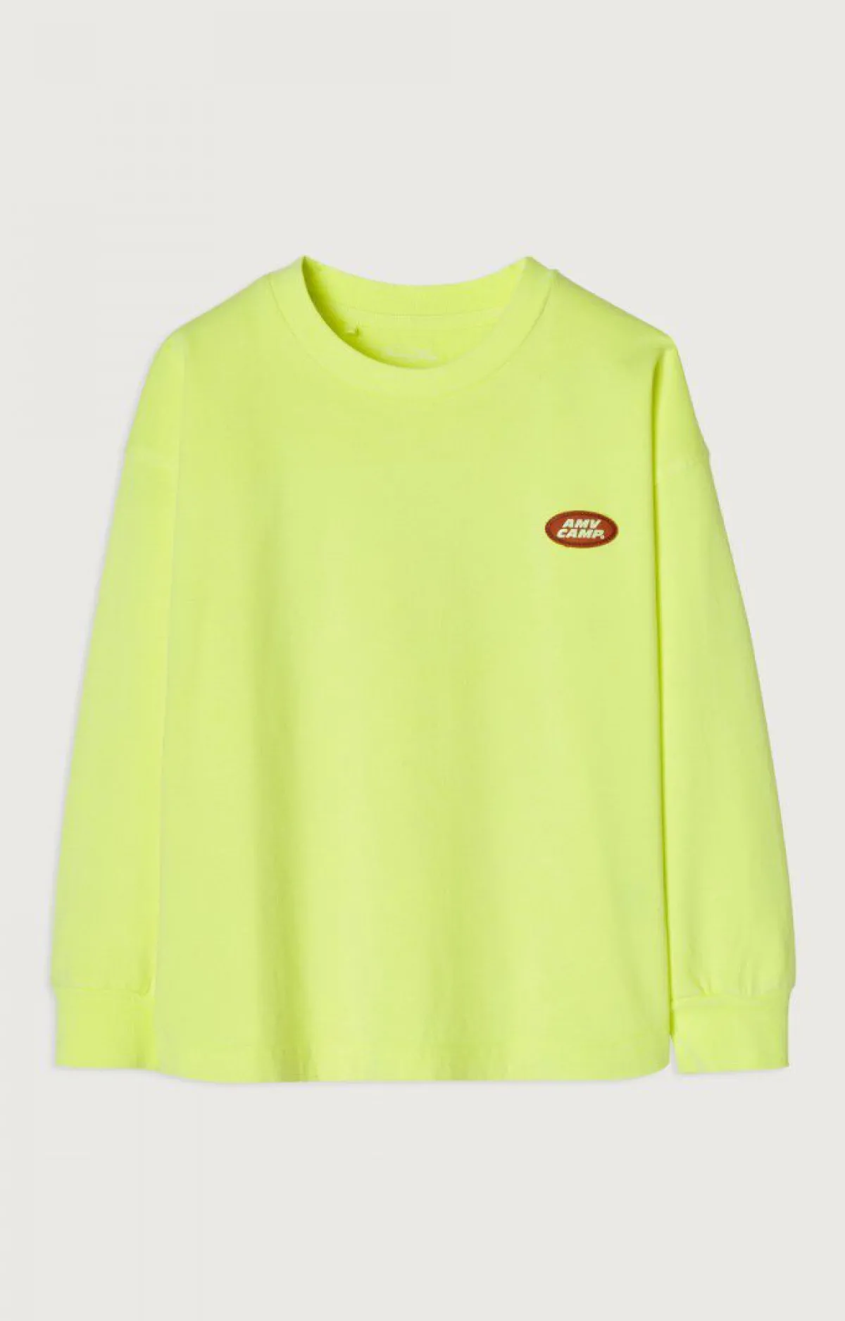 American Vintage Kid'S T-Shirt Fizvalley Neon Yellow Hot