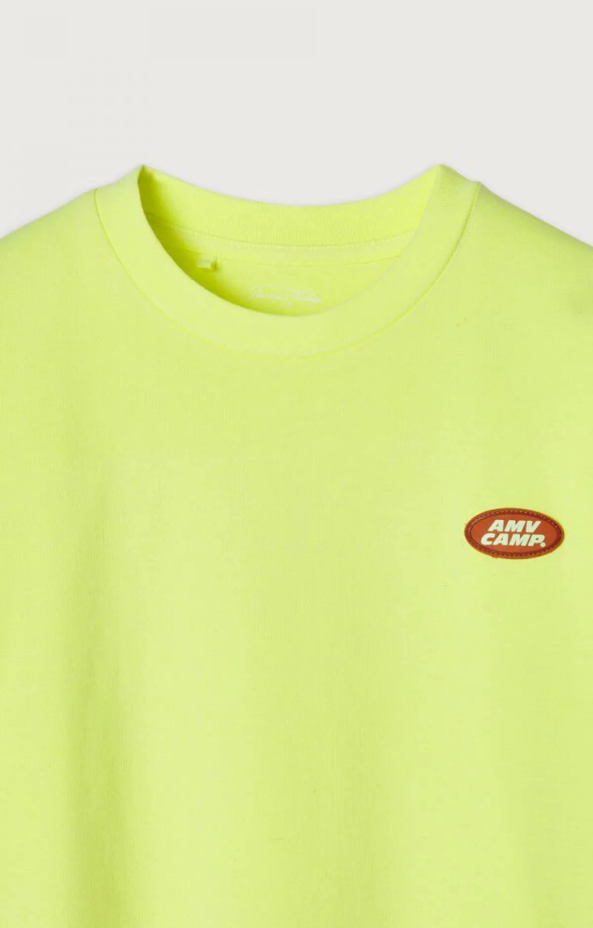 American Vintage Kid'S T-Shirt Fizvalley Neon Yellow Hot