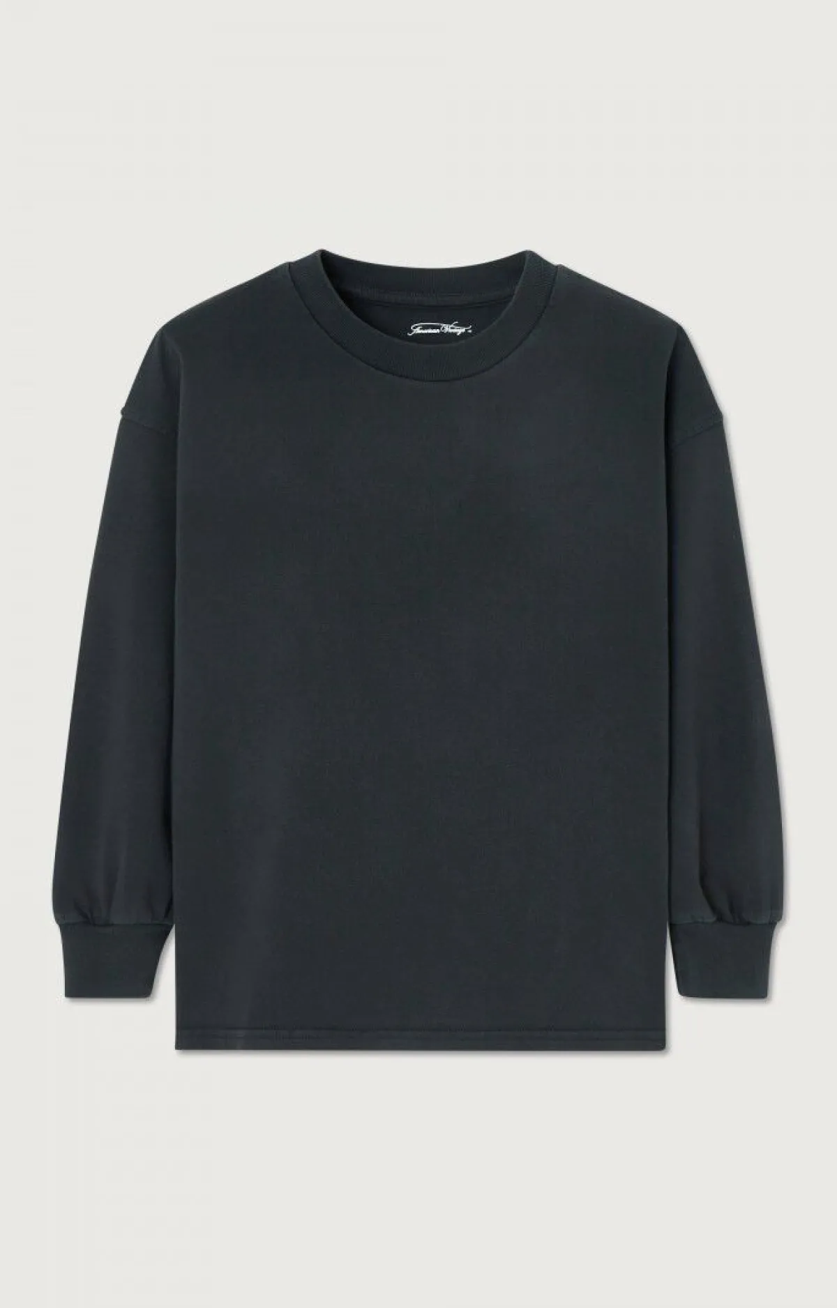 American Vintage Kid'S T-Shirt Fizvalley Black New