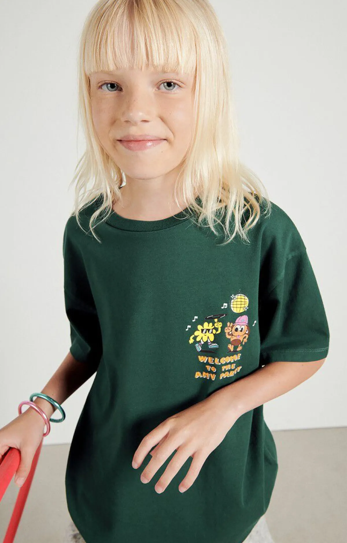 American Vintage Kid'S T-Shirt Fizvalley Vintage Fir Clearance