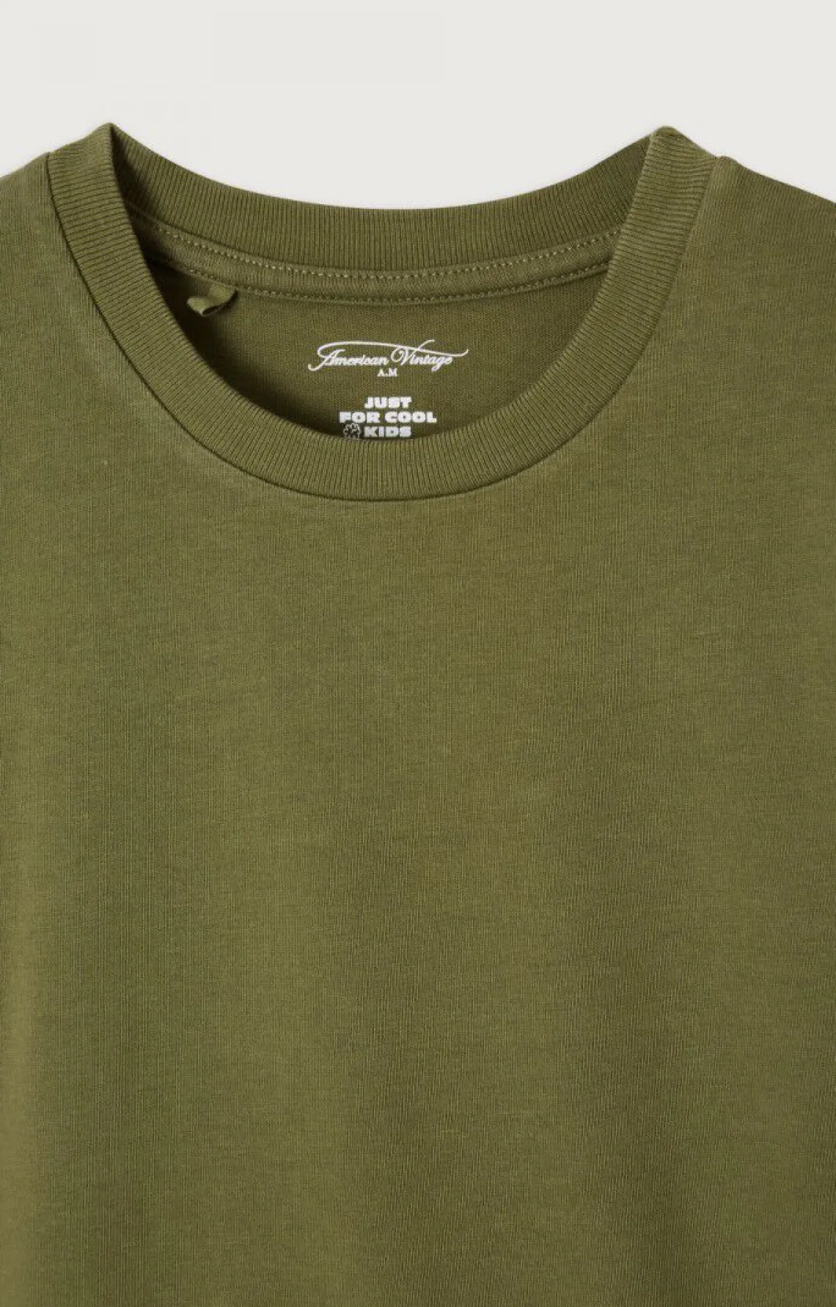 American Vintage Kid'S T-Shirt Fizvalley Vintage Thyme Outlet