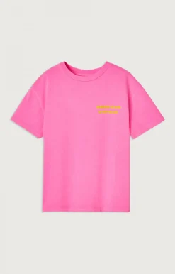 American Vintage Kid'S T-Shirt Fizvalley Fluo Pink Store