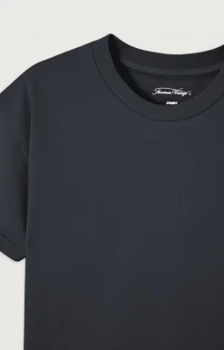 American Vintage Kid'S T-Shirt Fizvalley Black Sale
