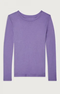 American Vintage Kid'S T-Shirt Massachusetts Purple Vintage Sale