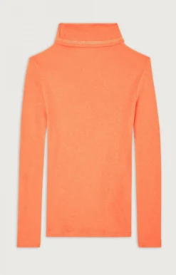 American Vintage Kid'S T-Shirt Massachusetts Fluorescent Orange Clearance