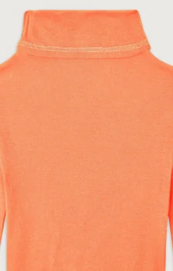 American Vintage Kid'S T-Shirt Massachusetts Fluorescent Orange Clearance
