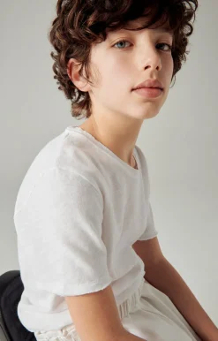 American Vintage Kid'S T-Shirt Sonoma White Flash Sale