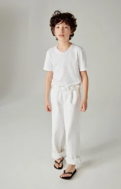 American Vintage Kid'S T-Shirt Sonoma White Flash Sale