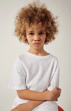American Vintage Kid'S T-Shirt Sonoma White Best Sale