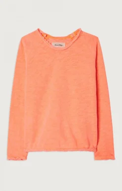 American Vintage Kid'S T-Shirt Sonoma Fluorescent Orange Hot