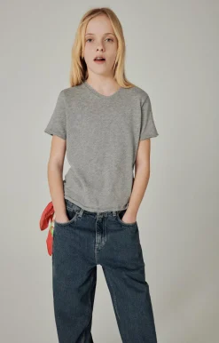 American Vintage Kid'S T-Shirt Sonoma Heather Grey Best Sale