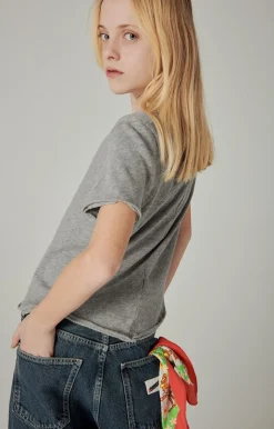 American Vintage Kid'S T-Shirt Sonoma Heather Grey Best Sale