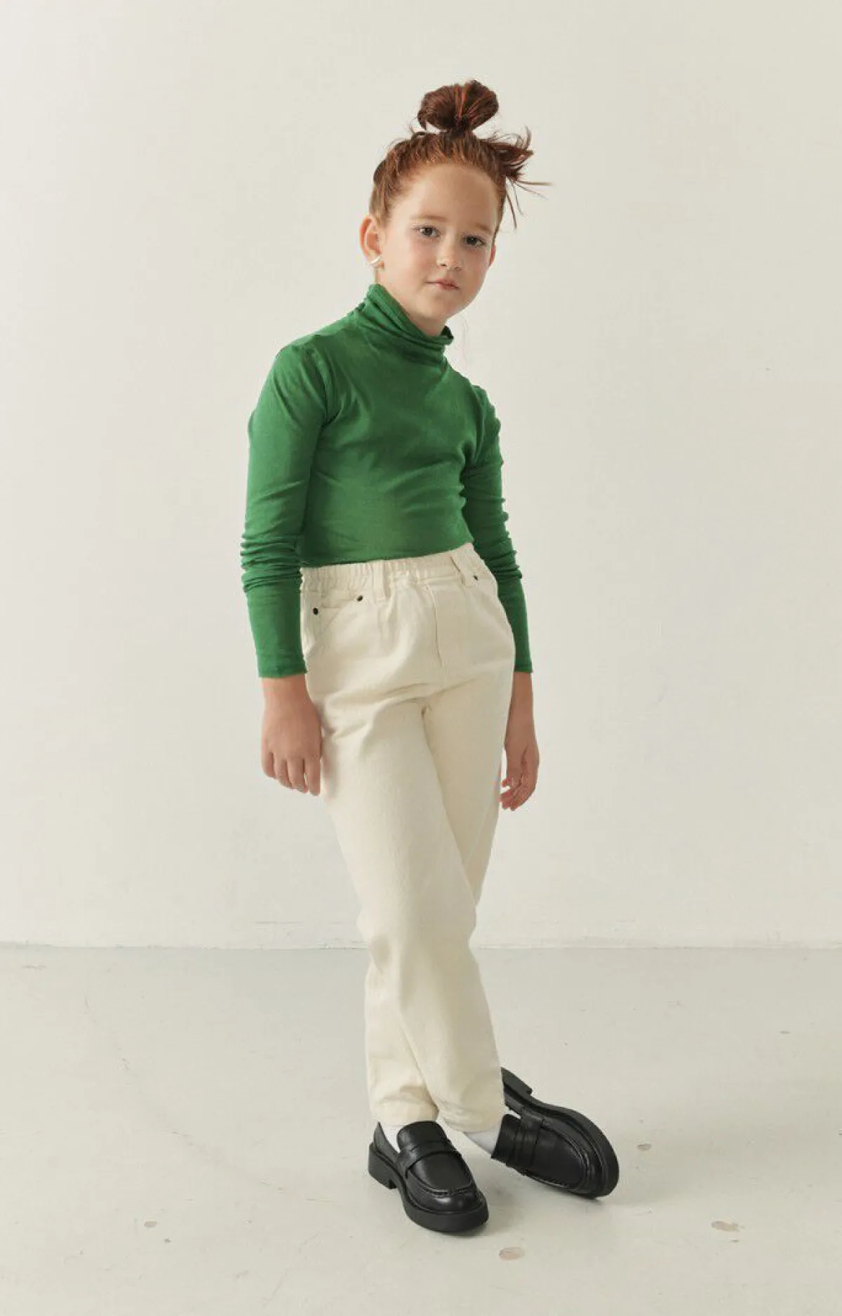 American Vintage Kid'S Worker Jeans Spywood Ecru Fashion