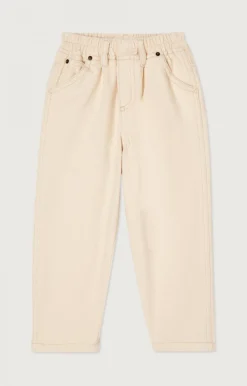 American Vintage Kid'S Worker Jeans Spywood Ecru Fashion