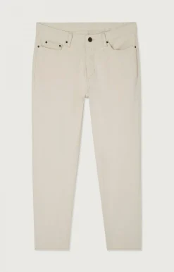 American Vintage Men'S Carrot Jeans Snopdog Ecru Clearance