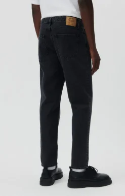 American Vintage Men'S Carrot Jeans Yopday Black Salt And Pepper Best