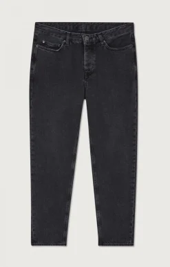 American Vintage Men'S Carrot Jeans Yopday Black Salt And Pepper Best