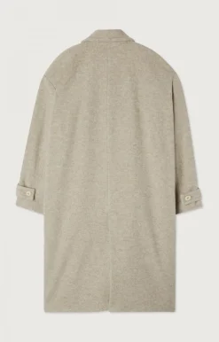American Vintage Men'S Coat Karabay Beige Melange Cheap