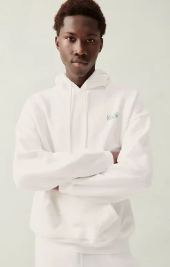 American Vintage Men'S Hoodie Izubird Vintage Milk Flash Sale