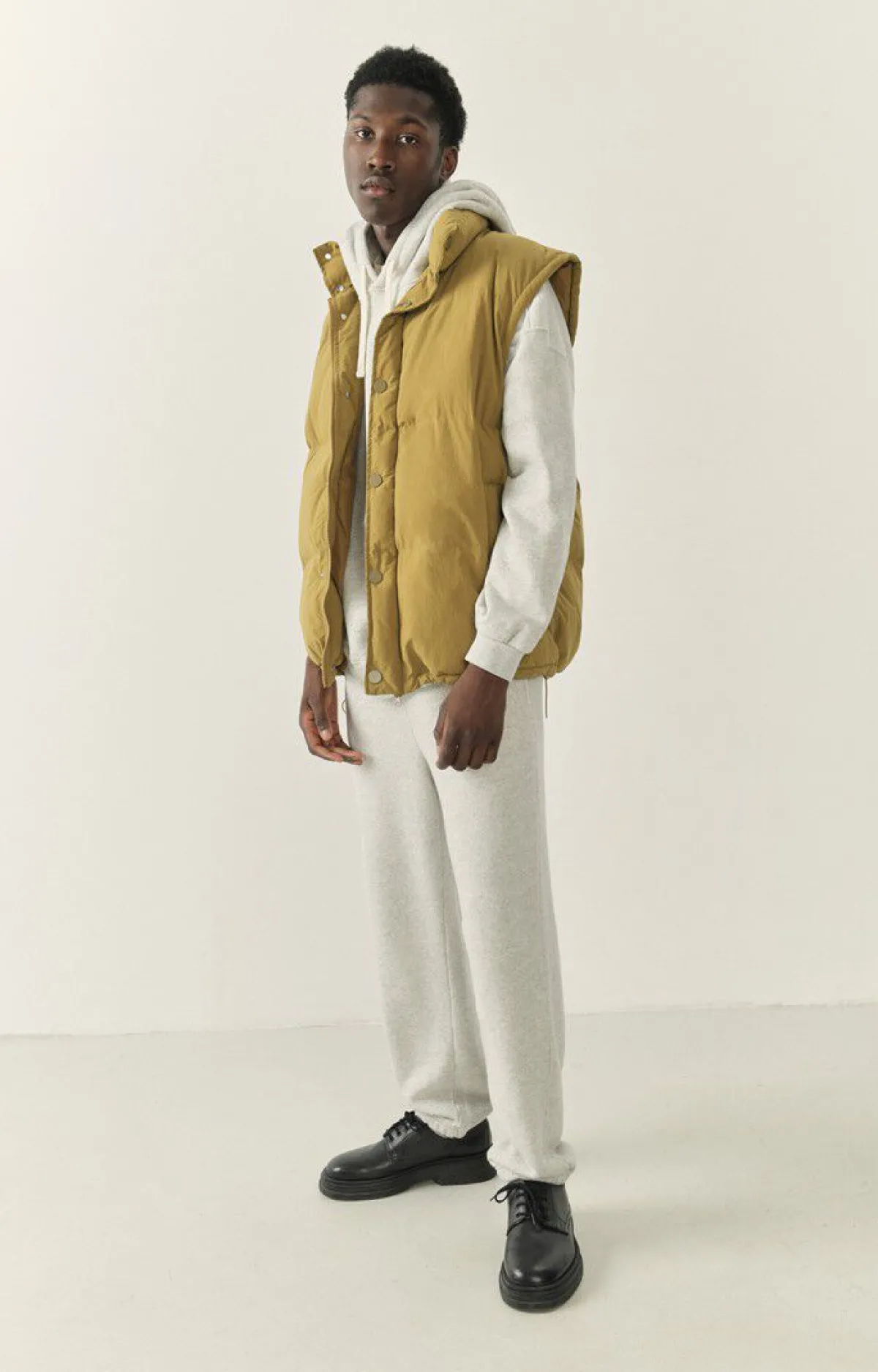 American Vintage Men'S Hoodie Kodytown Polar Melange Sale
