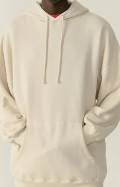 American Vintage Men'S Hoodie Xybay Ecru Fashion