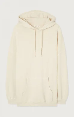American Vintage Men'S Hoodie Xybay Ecru Fashion