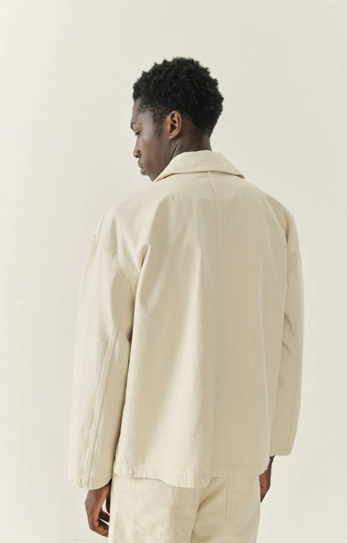 American Vintage Men'S Jacket Datcity Ecru Store
