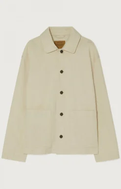 American Vintage Men'S Jacket Datcity Ecru Store