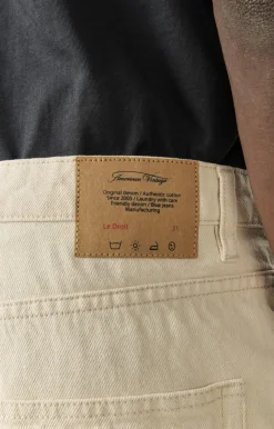 American Vintage Men'S Jeans Datcity Ecru Hot