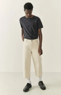 American Vintage Men'S Jeans Datcity Ecru Hot